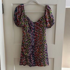 Rhode Floral Puff Sleeve Dress